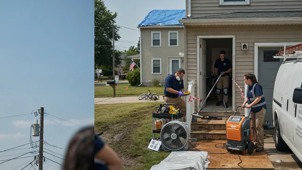 Water Damage Repair in Pearl, MS near me
